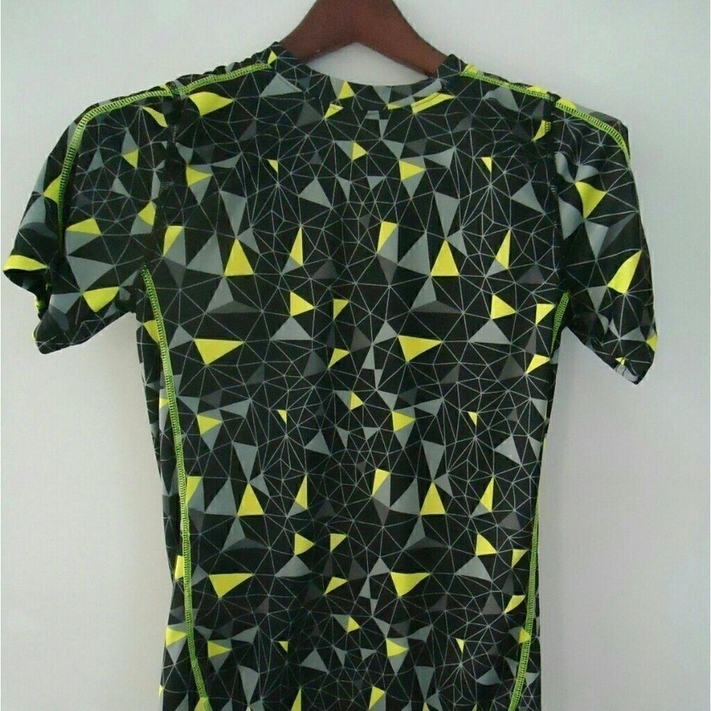 Tapout Athletic Cycling Youth Shirt Size L (14 - 16) Geometric Spider Web Design